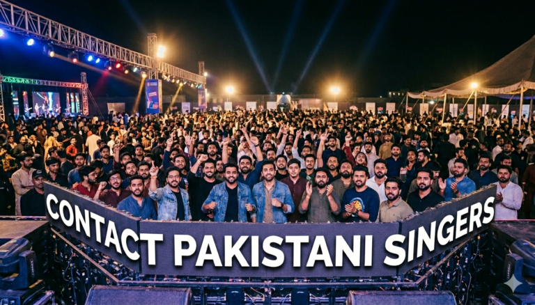 contact Pakistani singers