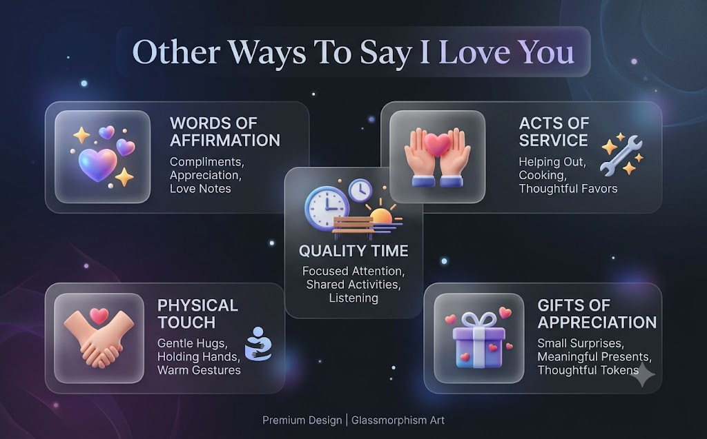 Other Ways To Say I Love You