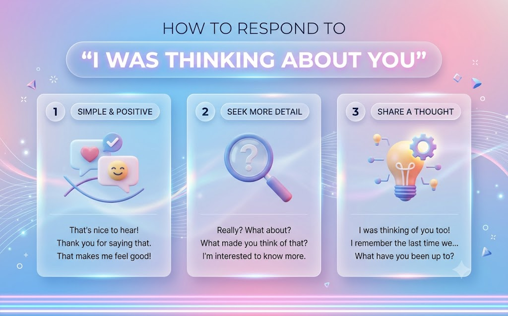 How To Respond To I Was Thinking About You